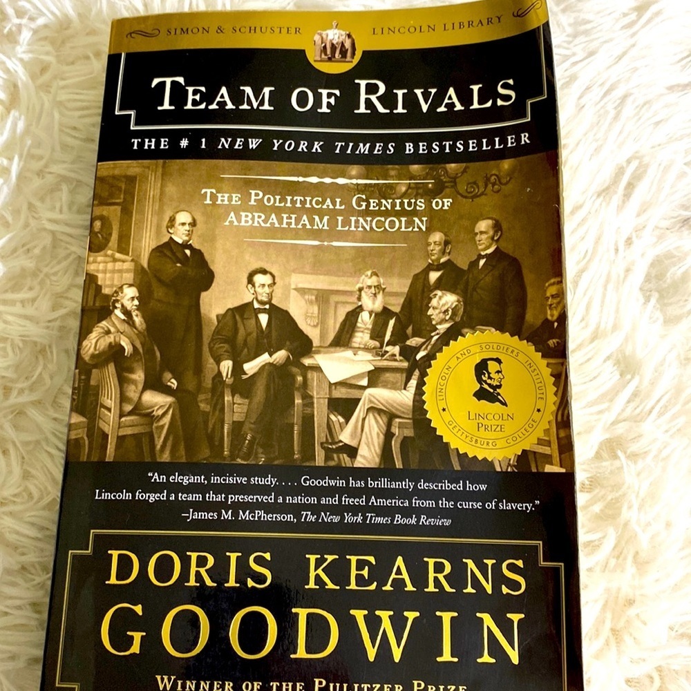 TEAM OF RIVALS - DORIS KEARNS GOODWIN - BEST SELLER HISTORY PB GUC
